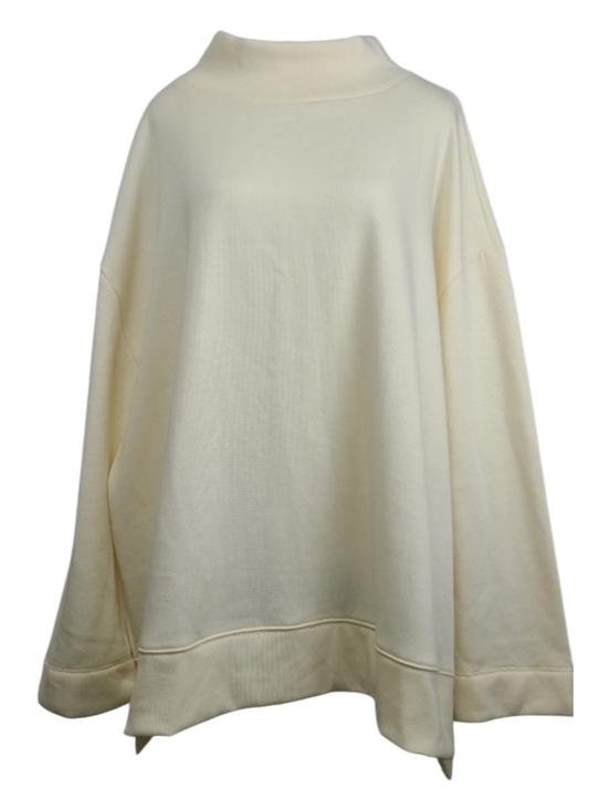 Maeve Sweaters - Maeve by Anthropologie Cream Funnel Neck Sweater NWT XL Oversized Cozy
